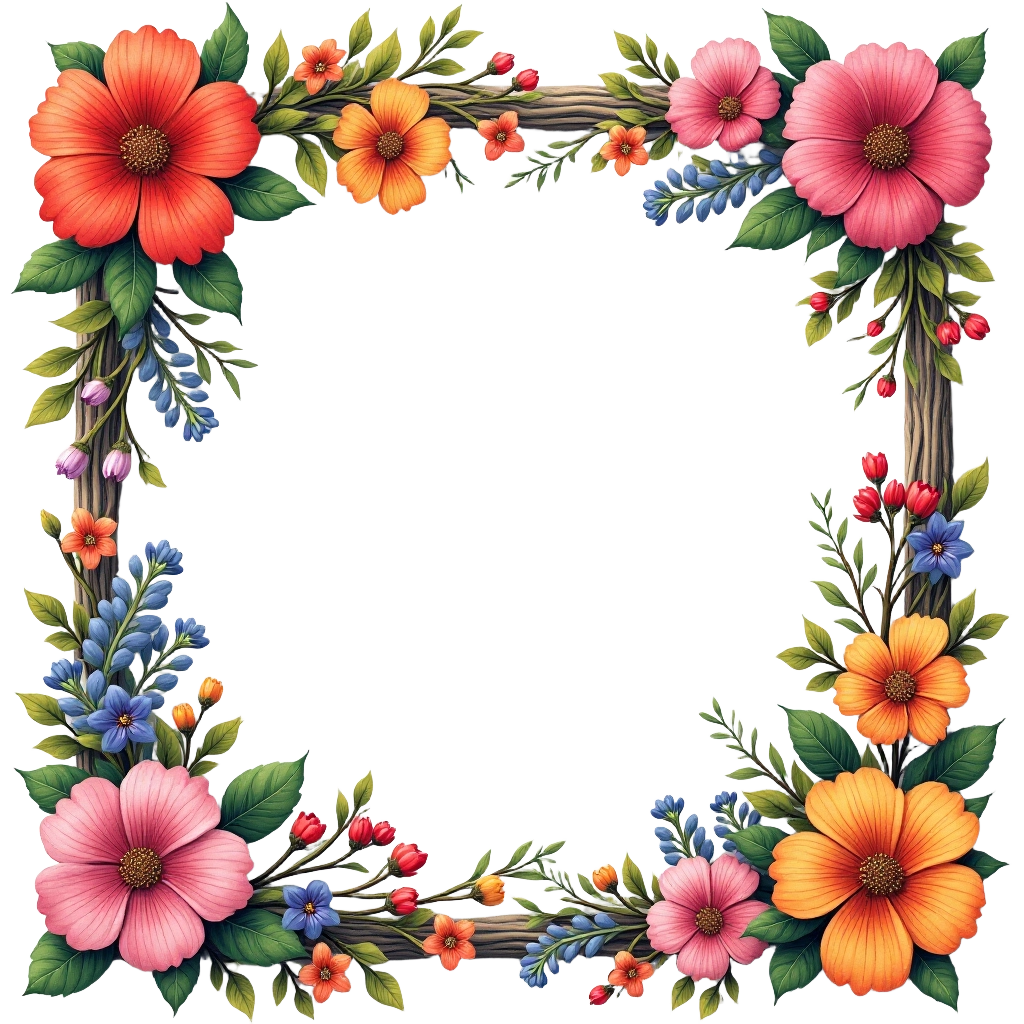 Floral Frame